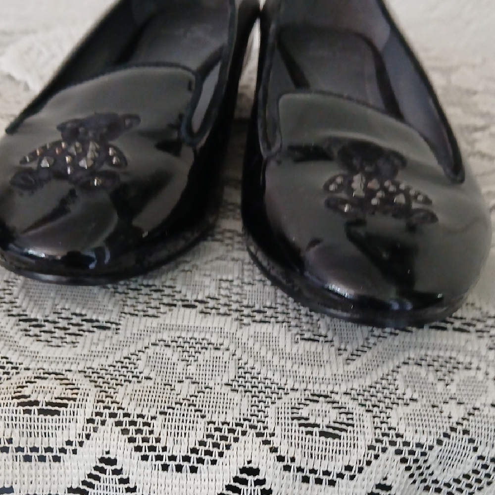 Monika Chiang Black Patent Leather Flats - Picture 5 of 6